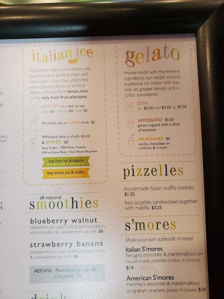 Fresco Italian Cafe on the Canal Menu image 3